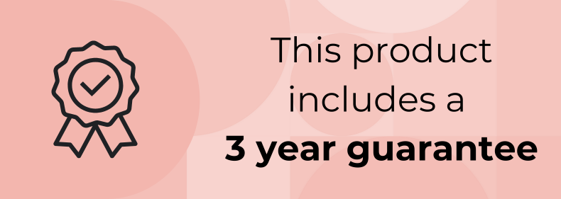Free 3 Year Guarantee